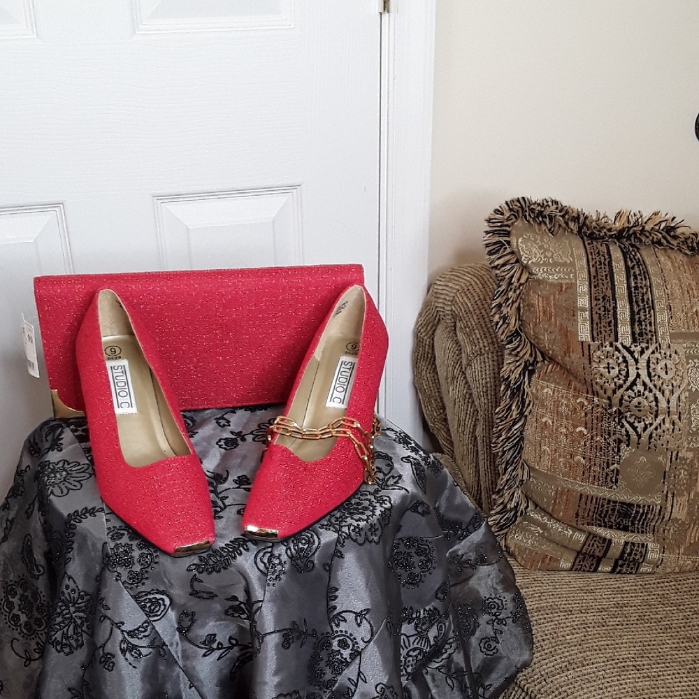 Shoes and purse combo